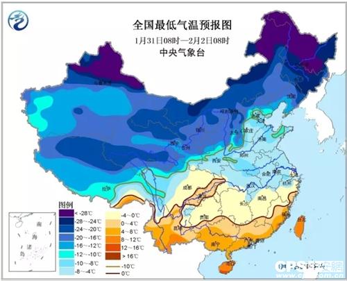 低溫預報圖